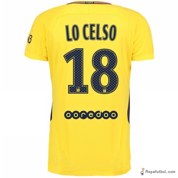 Camiseta Paris Saint Germain Replica Segunda Ropa Lo Celso 2017/18